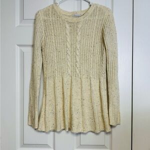 Hannah Speckled Knit Sweater